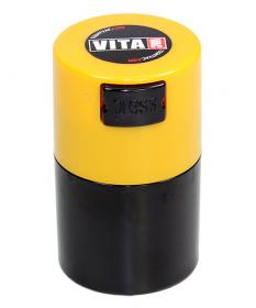 Boite VITAVAC Couvercle Jaune / Corps Noir 0,06L 20g